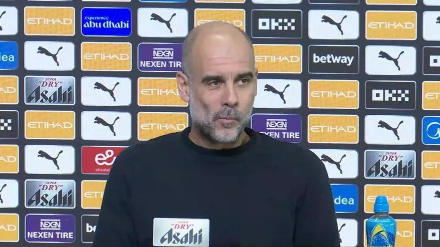 Guardiola: "¿Rodri? 11 meses lesionado, dadle tiempo, aún es el mejor"