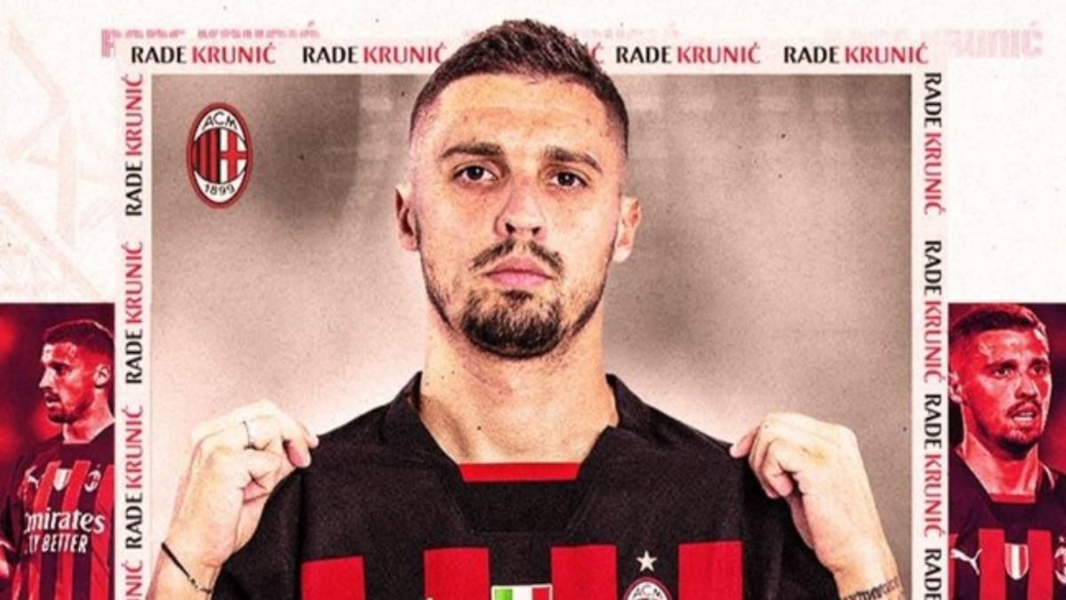 Rade Krunic renueva con el Milan hasta 2025