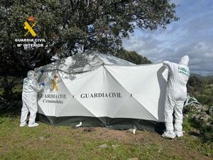 La Guardia Civil localiza un cuerpo sin vida en la zona rural de Cáceres donde se buscaba a un vecino