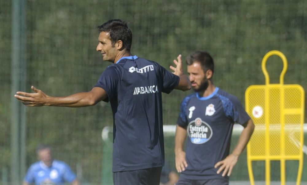 Cuarto entrenamiento de la semana - El domingo, el Dépor recibe al Athletic en Riazor.