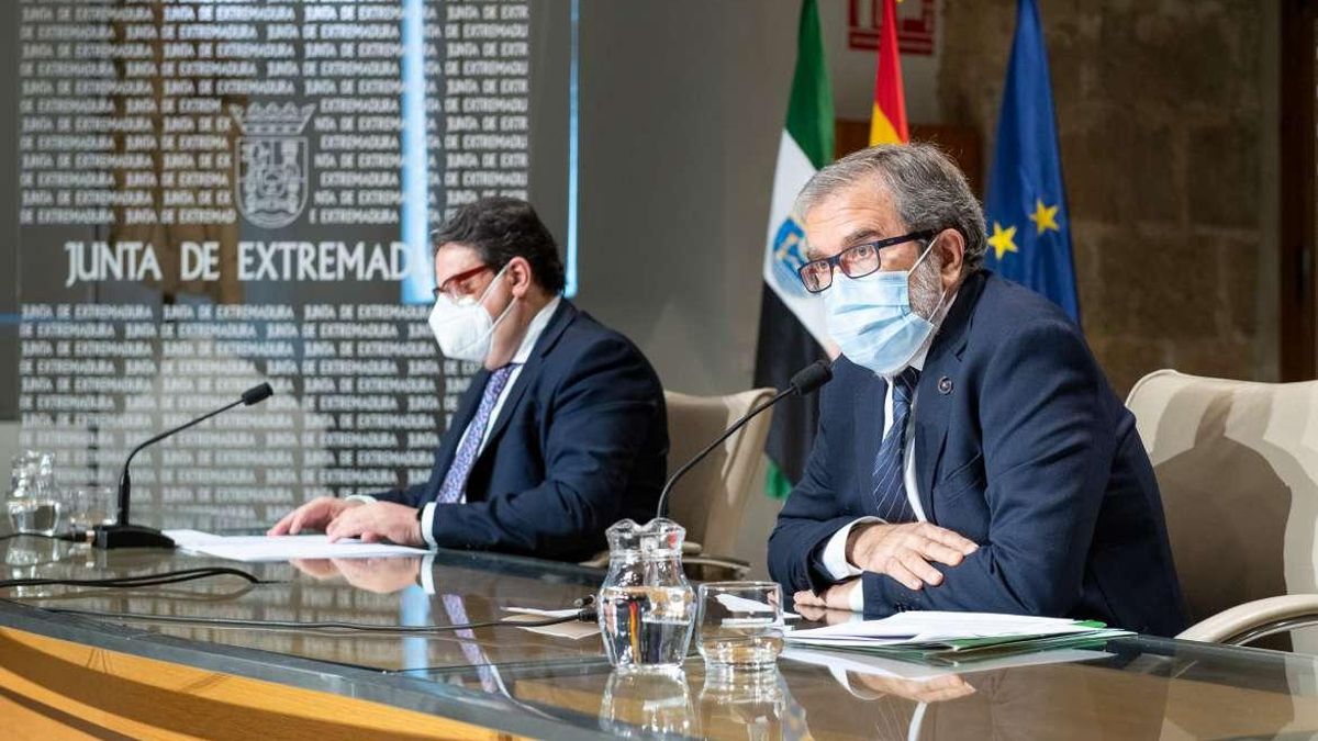 Vergeles y Pastor este jueves en rueda de prensa.