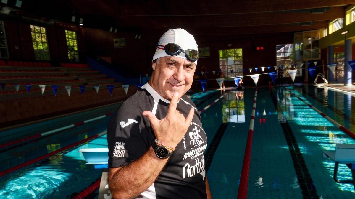 Bernardo Vives, el nadador que cruzó el charco para quedarse en Oviedo como histórico entrenador en las piscinas del Cristo