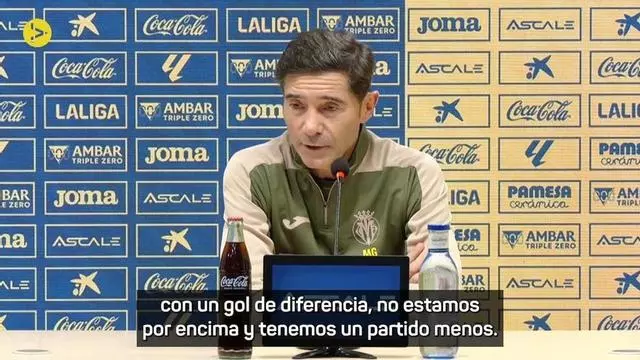Marcelino: "La temporada del Villarreal en Liga es extraordinaria y difícil de igualar"