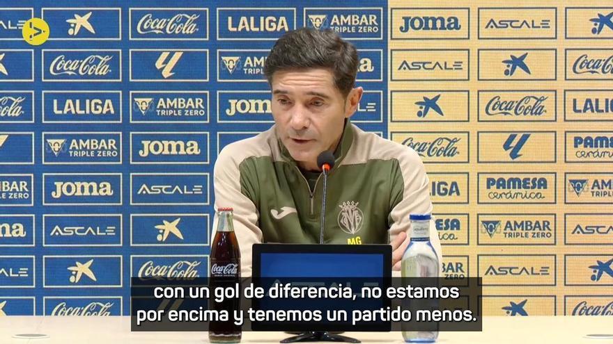 Marcelino: "La temporada del Villarreal en Liga es extraordinaria y difícil de igualar"