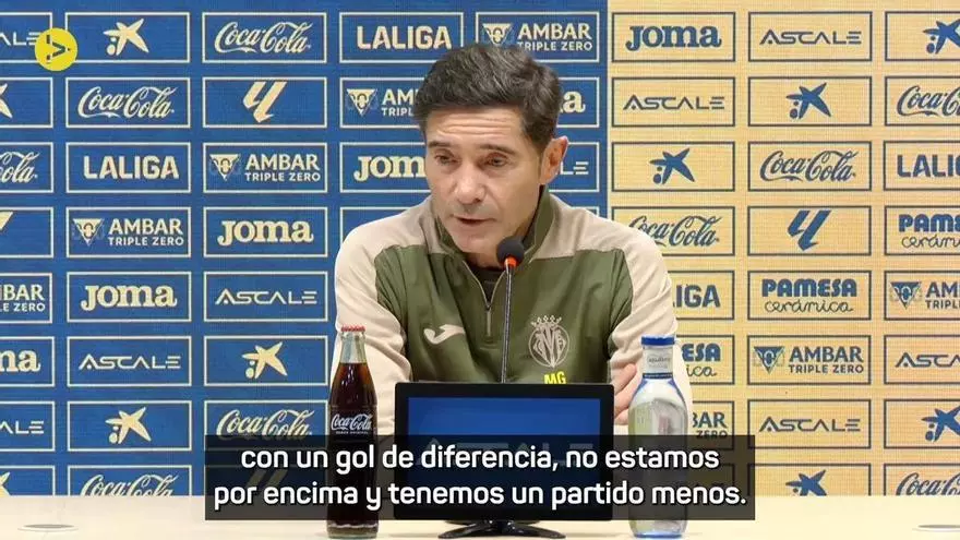 Marcelino: "La temporada del Villarreal en Liga es extraordinaria y difícil de igualar"