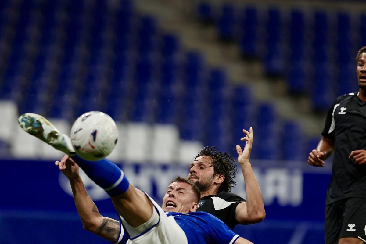 Así fue el partido entre el Real Oviedo y Le Havre