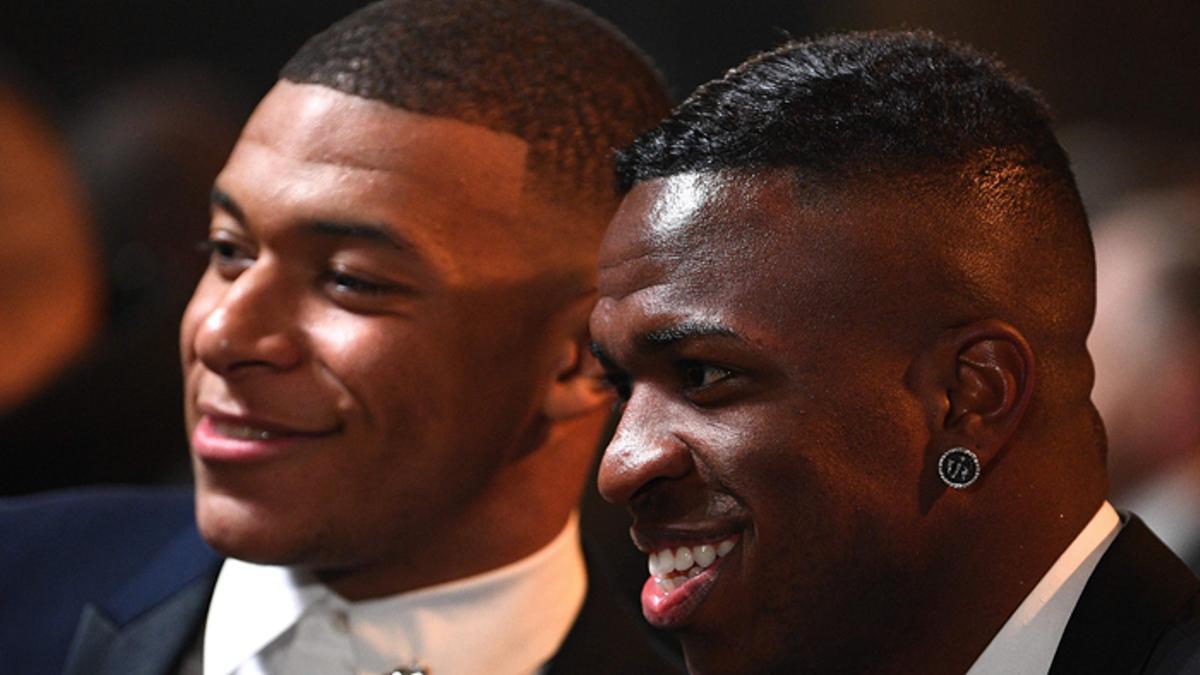 Vinicius y Mbappé pueden coincidir en el Real Madrid