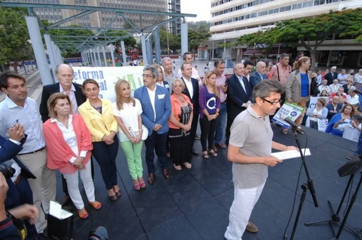 MANIFESTACION REFORMA ELECTORAL CANARIA