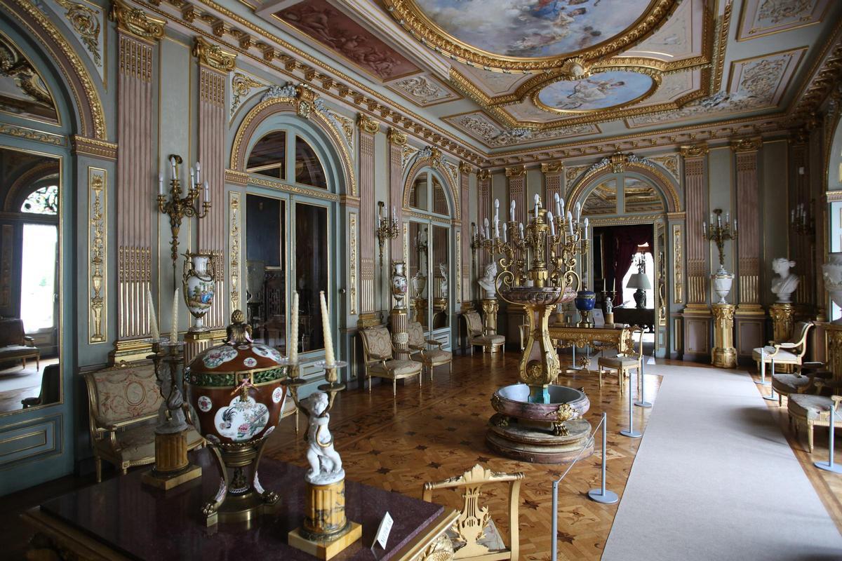 Interior del palacio de la Quinta de los Selgas en Cudillero.