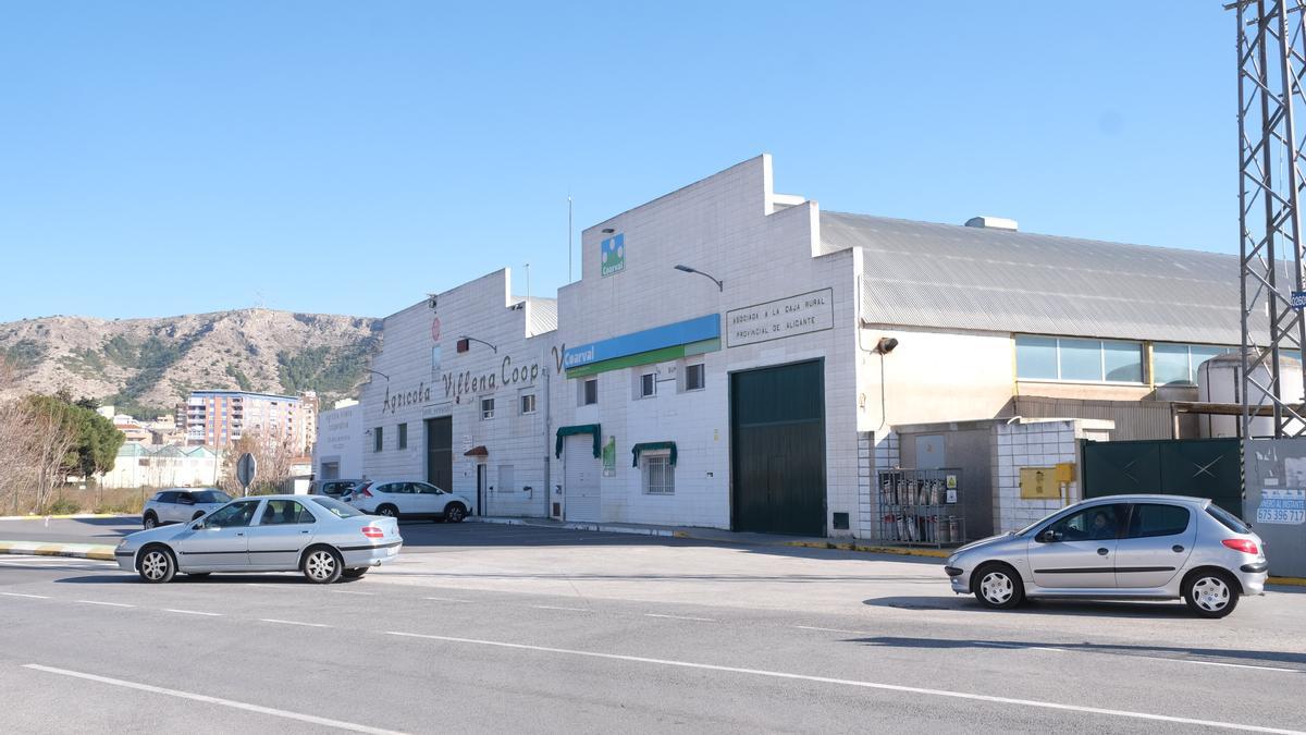 Instalaciones de Agrícola Villena en el municipio del mismo nombre.