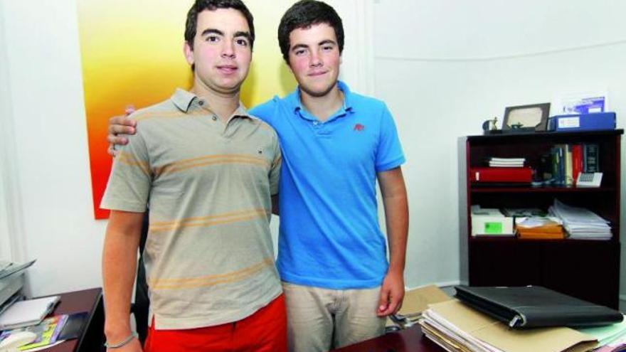 Rafael y Álvaro Tena Castro. // FDV