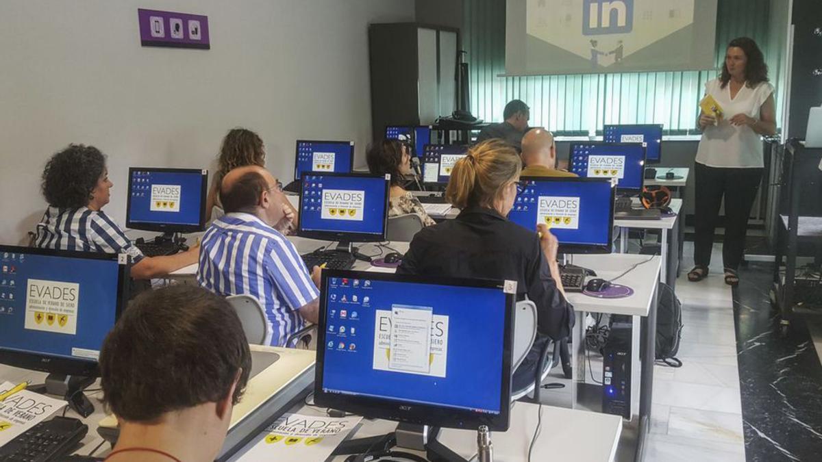 Curso de Linkedin en una edición anterior