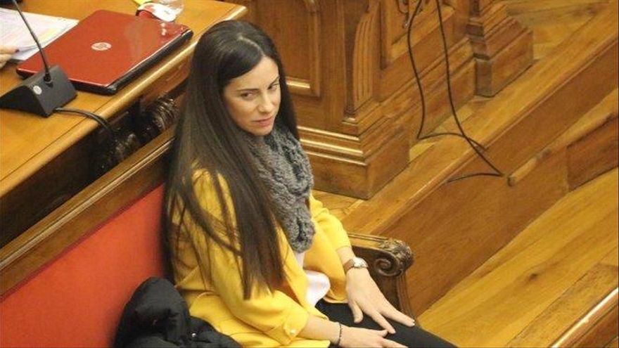 Rosa Peral, durant un moment del judici