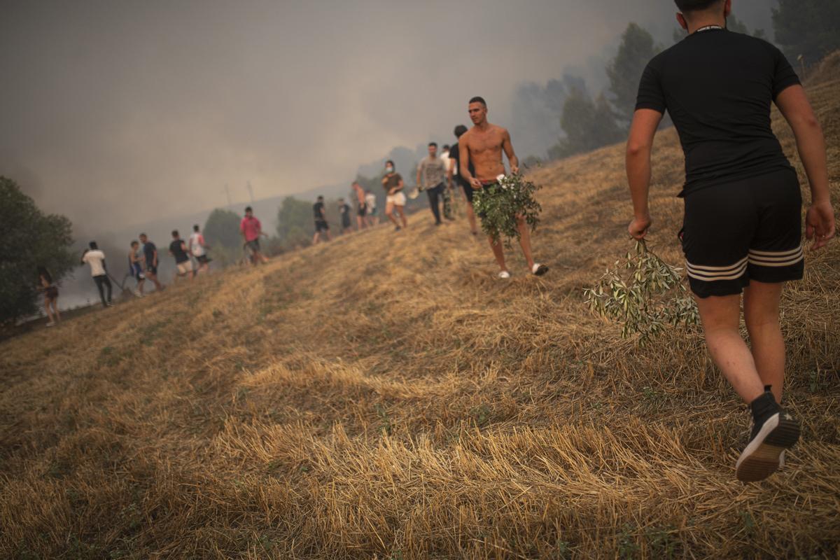 Incendi al Bages.