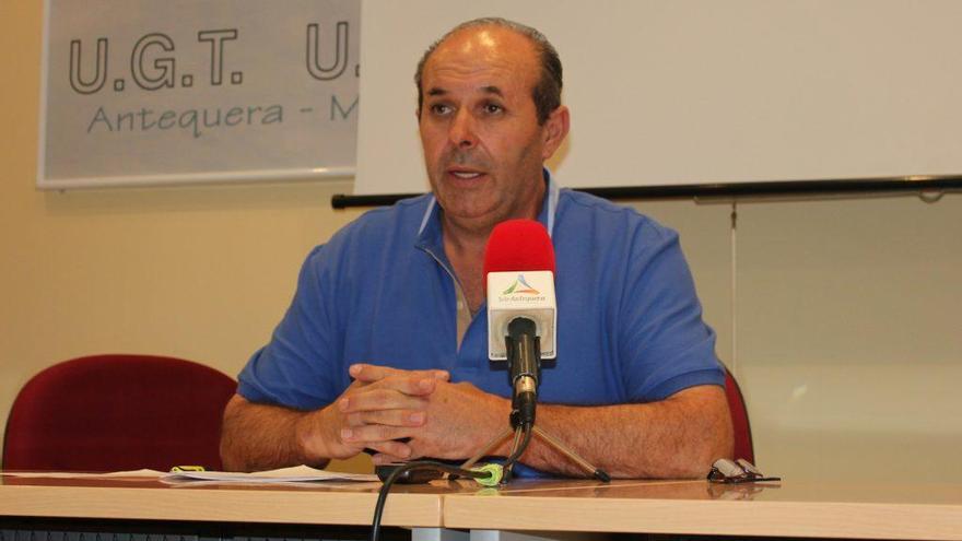 Francisco Moscoso, secretario general de UPA Málaga.