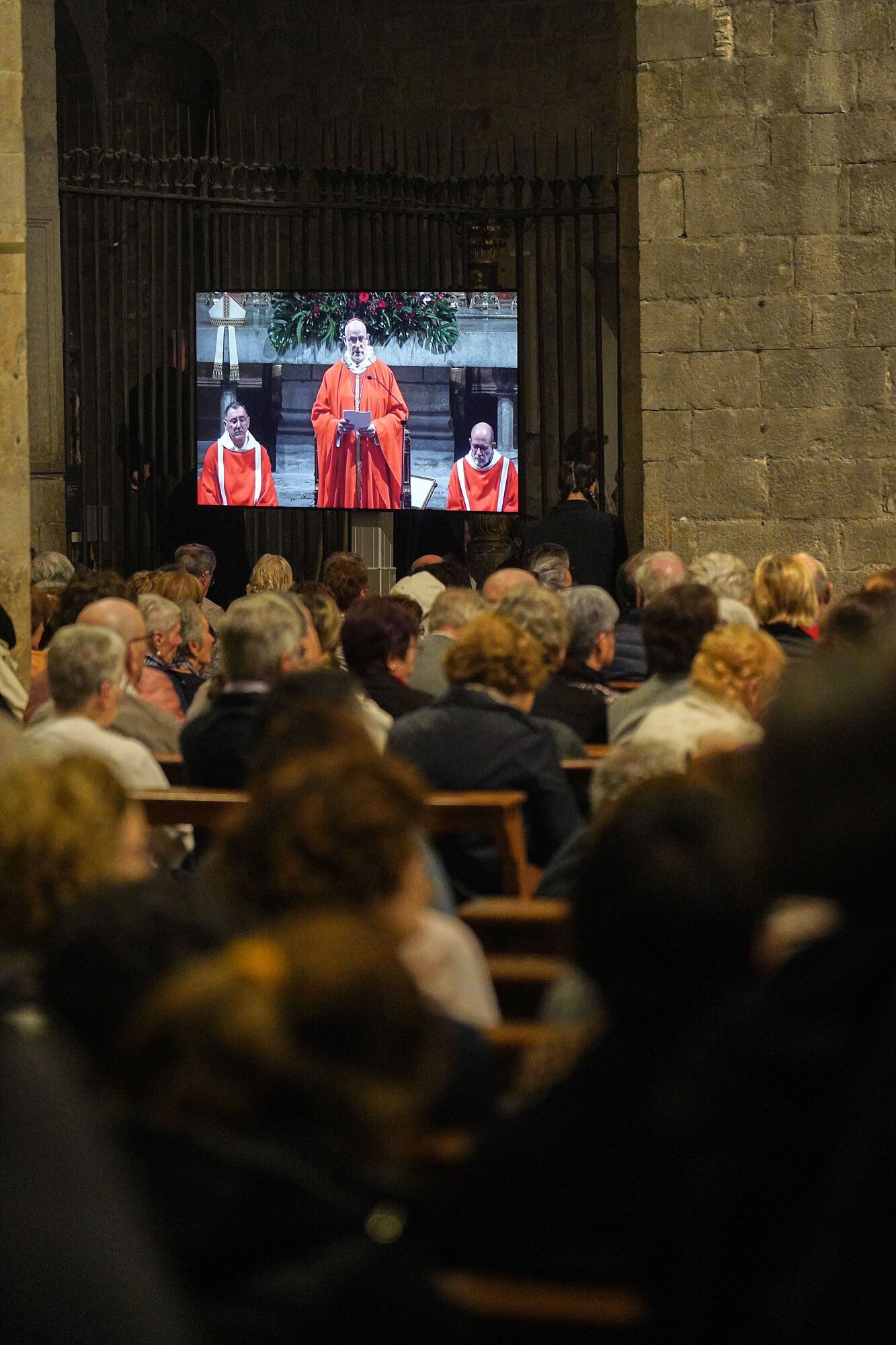 Girona Basílica de Sant Feliu missa de Sant Narcís El Bisbe de Girona evoca Sant Narcís per combatre "la guerra, la fam i la manca d'una vida digna"