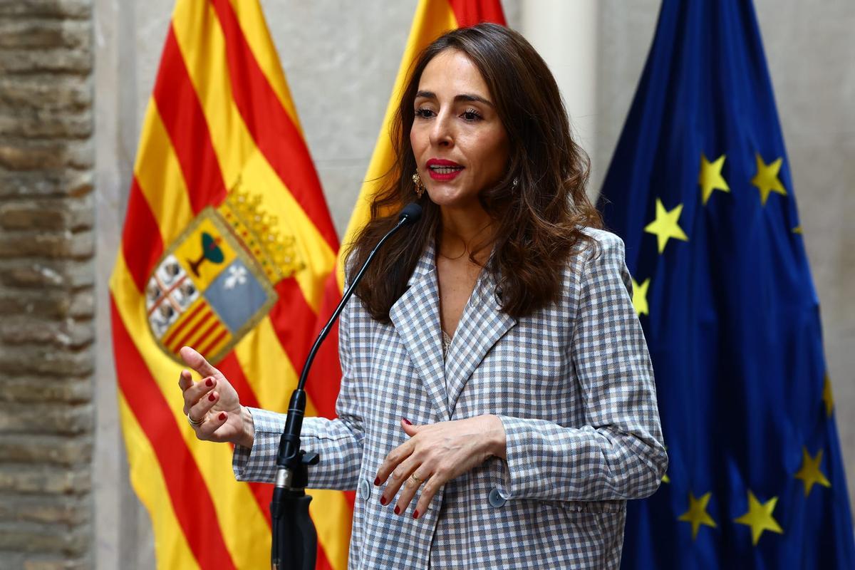 María Navarro, presidenta de las Cortes, ha anunciado la elección de Jorge Azcón como candidato a la presidencia del Gobierno de Aragón.