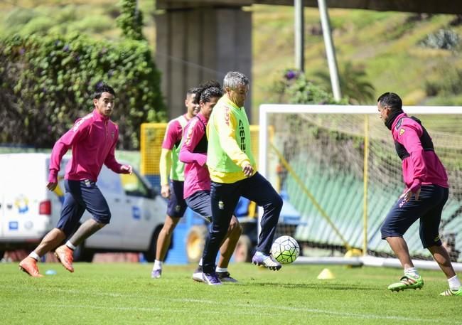 Entrenamiento de la UD Las Palmas