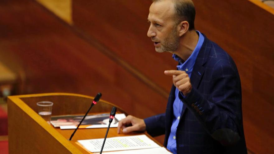 Alexis Marí interviene en las Corts.