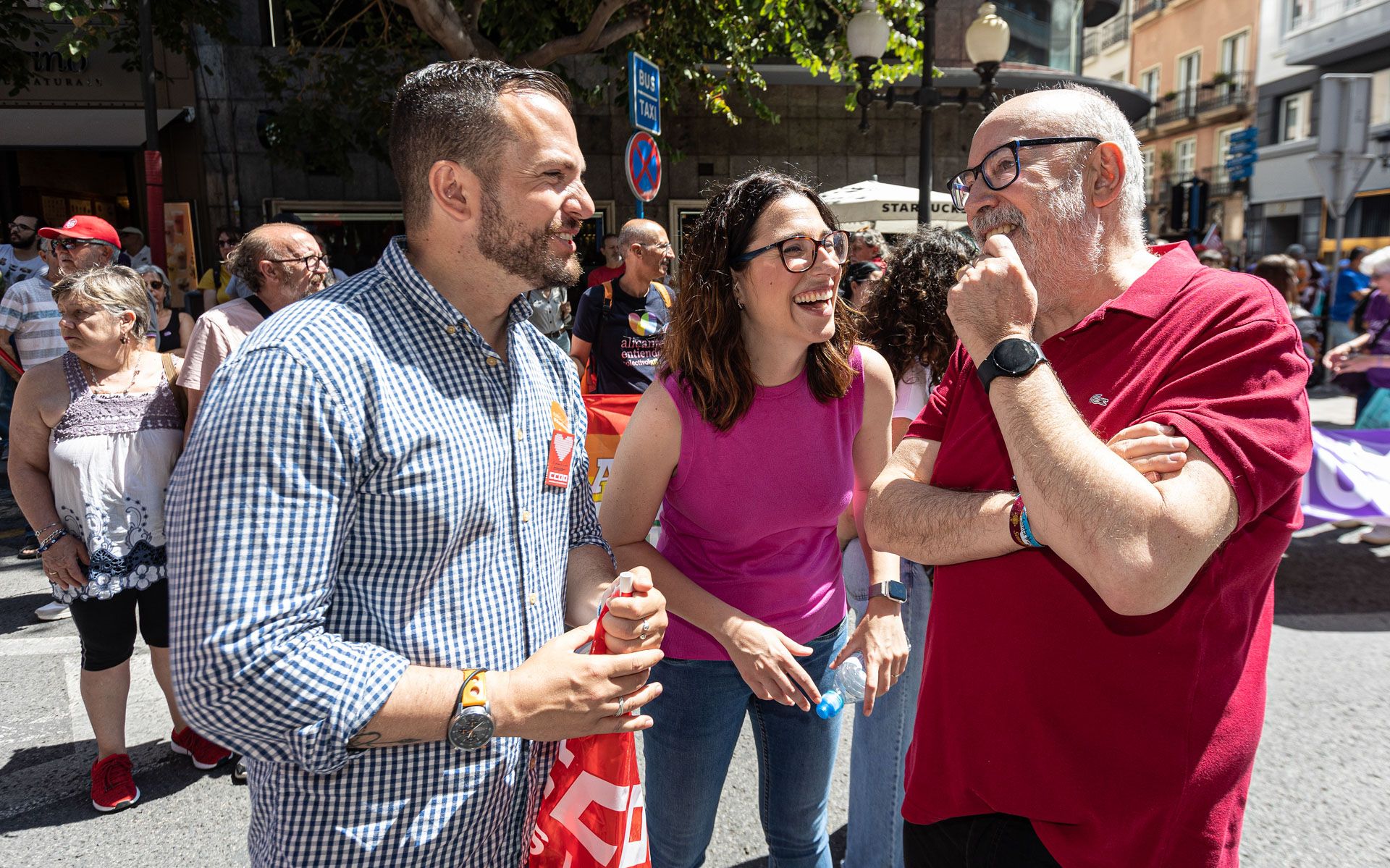 Manifestación del Primero de Mayo en Alicante