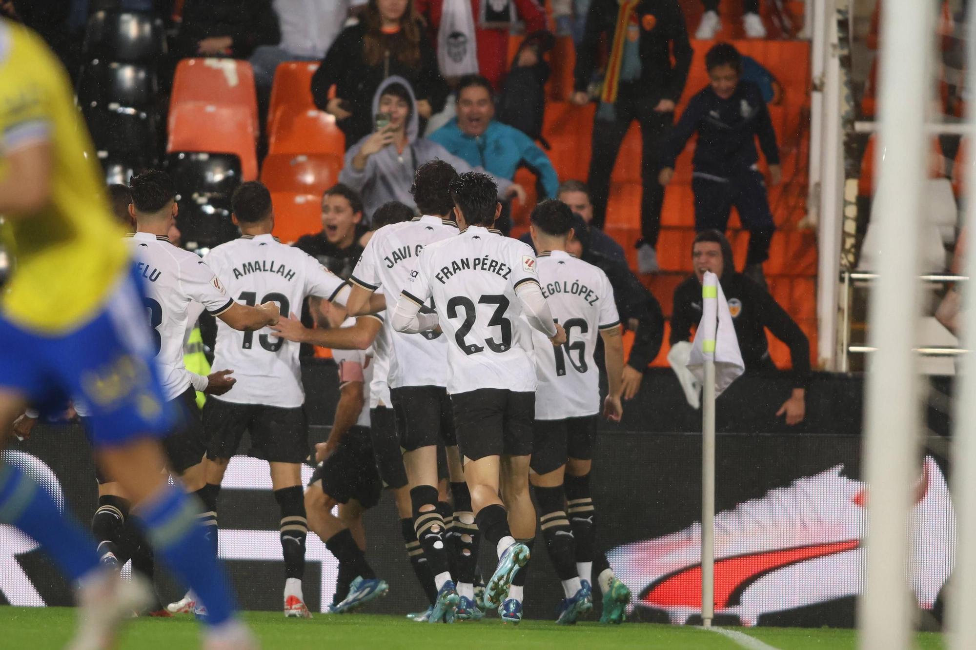 Así ha sido la victoria del Valencia CF contra el Cádiz