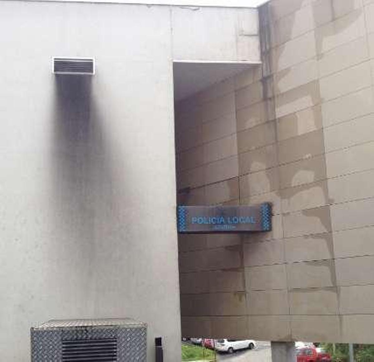 USO pide el cese de la edil de Seguridad por las deficiencias en el edificio de la Policía Local