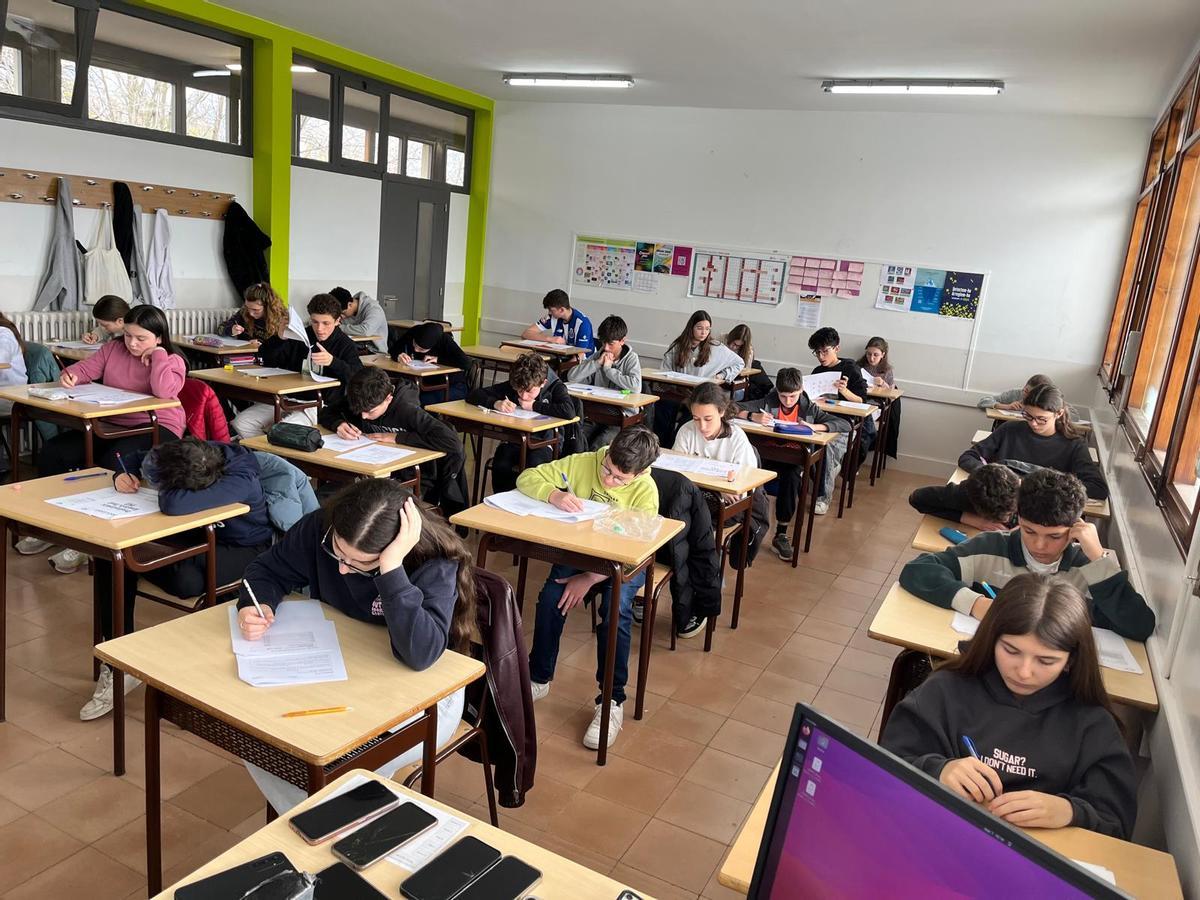 Una jornada d'exàmens d'anglès de Cambridge