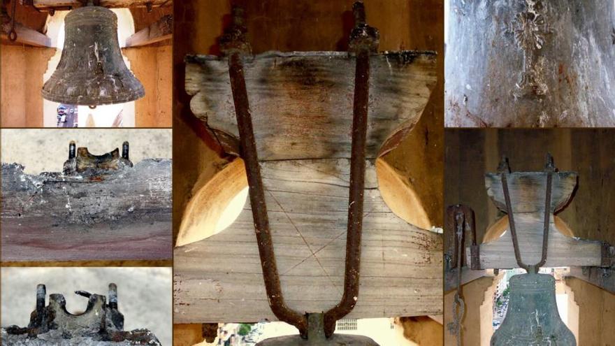 Restauran la &#039;Moniqueta&#039;, la campana más pequeña de la parroquia de El Salvador y Santa Mónica