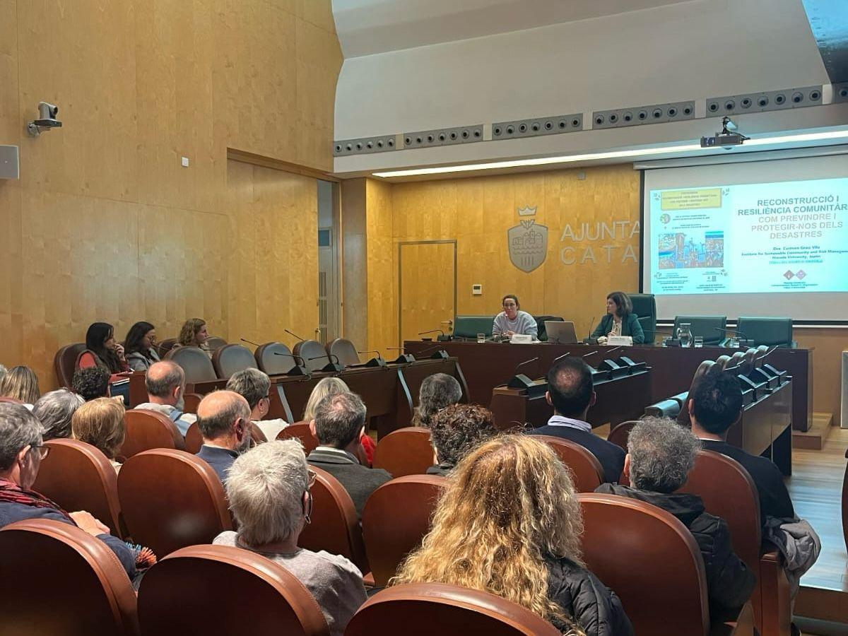 Conferència de Carmen Grau en Catarroja.