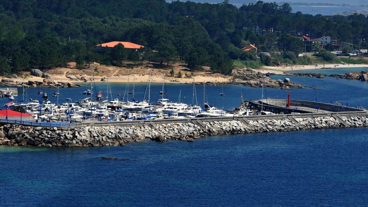 La costa de San Vicente do Mar.