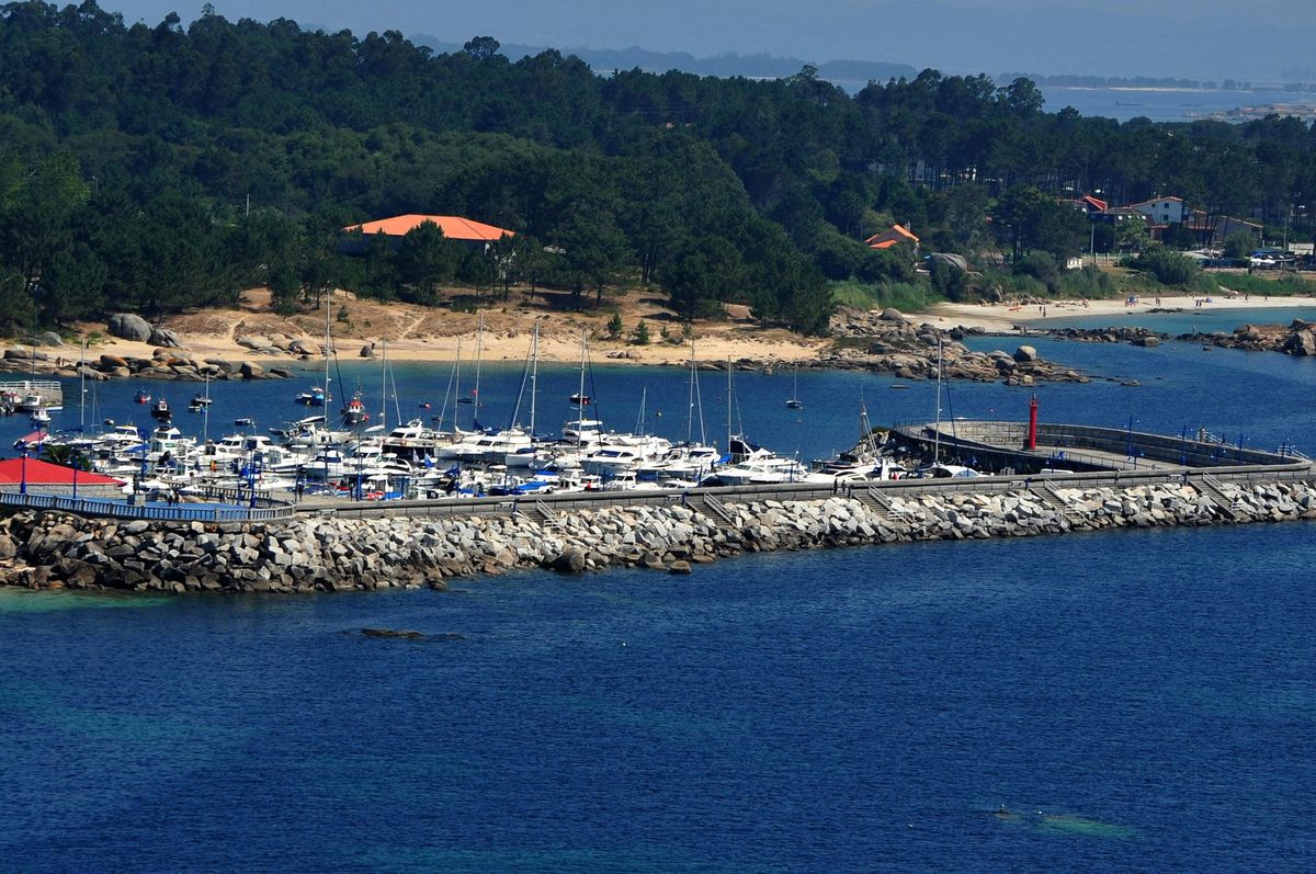 La costa de San Vicente do Mar.