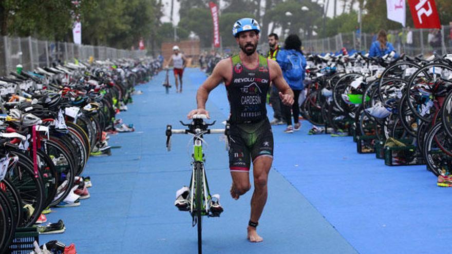 UNO DE LOS PARTICIPANTES EN LA PASADA EDICIO?N EN LA TRANSICIO?N DE CICLISMO. // RICARDO GROBAS