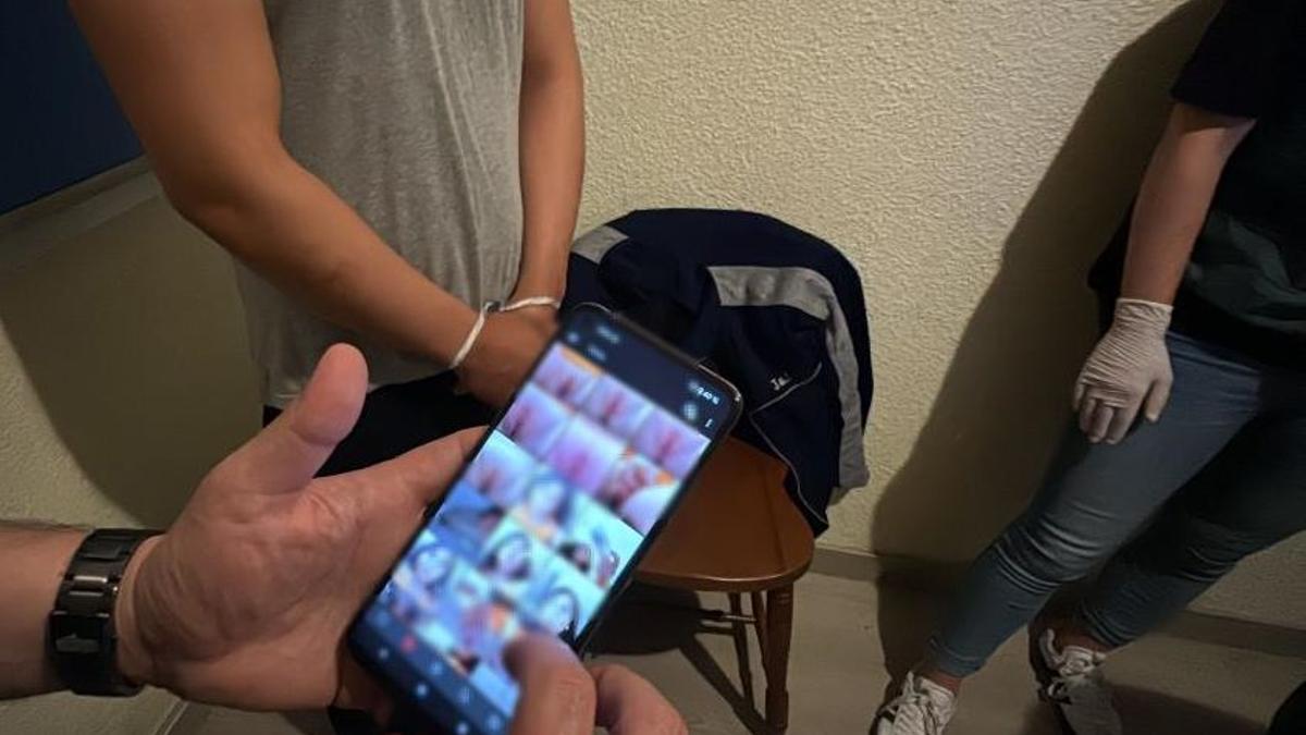 Arresto de un ciberdepredador sexual por parte de la Guardia Civil (FOTO DE ARCHIVO).