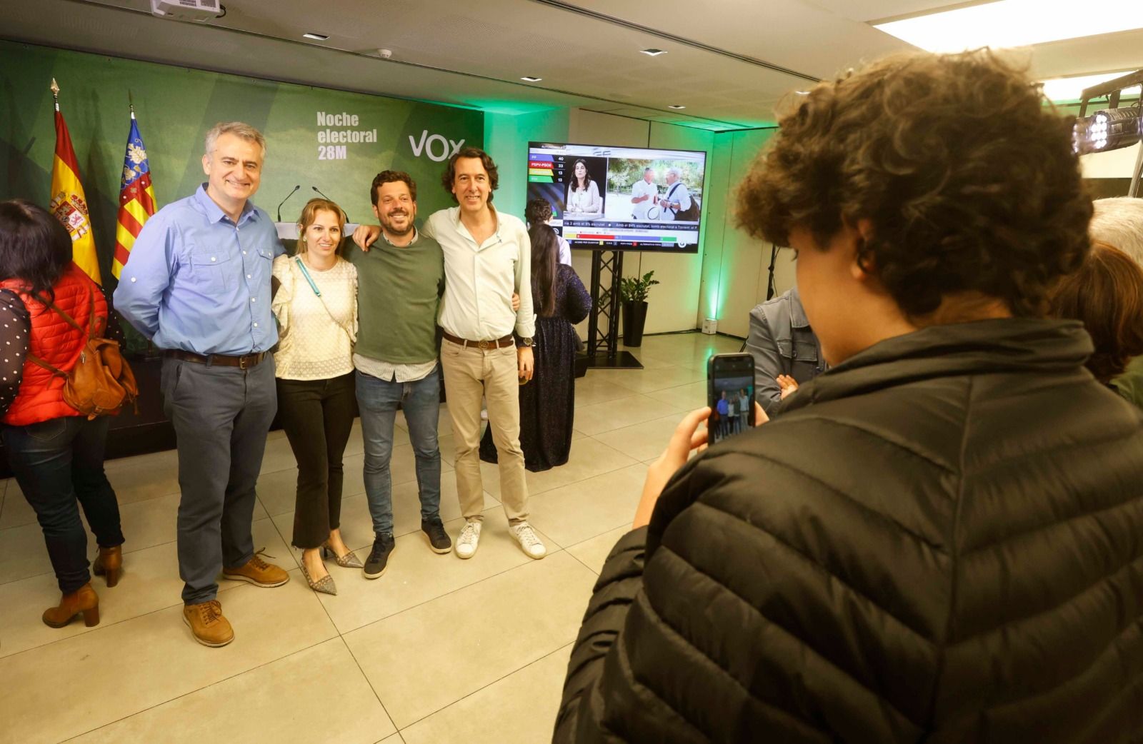 Juan Manuel Badenas comparece en la sede de Vox