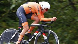 Ellen van Dijk manté la tradició de l’or neerlandès en la contrarellotge del Mundial