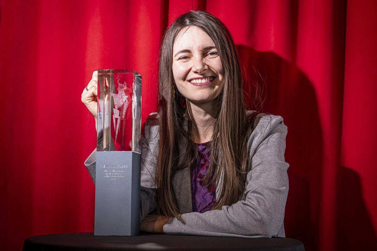 La ganadora del Premio Minotauro 2026, África Vázquez