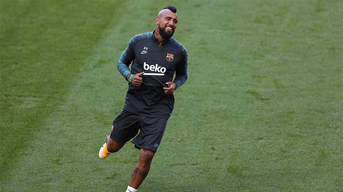 Arturo Vidal critica el modelo de juego del Barça