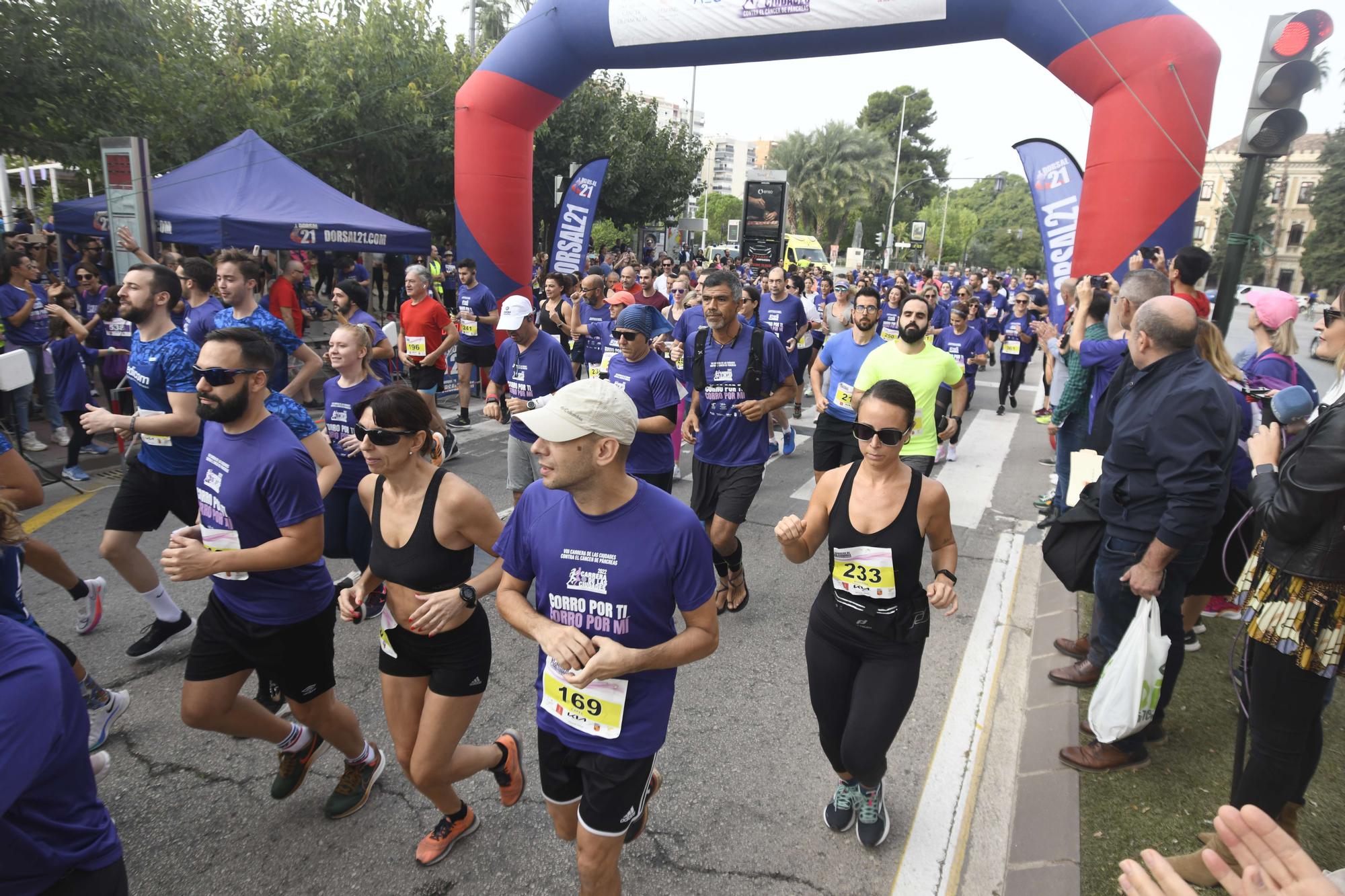 Carrera contra el cáncer de páncreas en Murcia