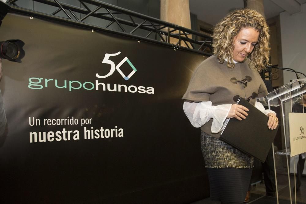 Presentación de los actos del 50 aniversario de Hunosa