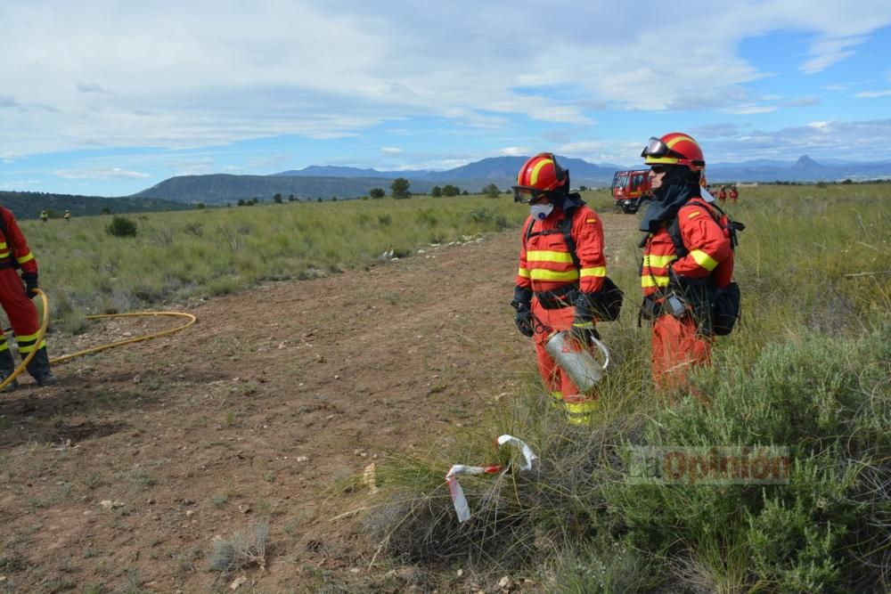 La Unidad Militar de Emergencias en Cieza