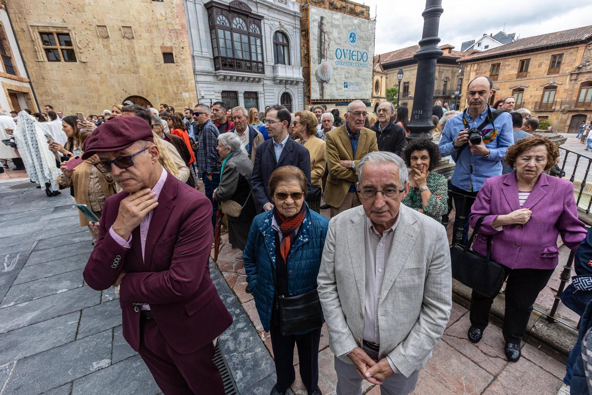 Celebración del Corpus en la Catedral de Oviedo