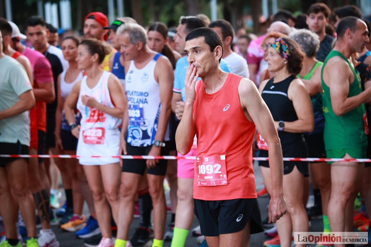 Las mejores imágenes de la carrera nocturna de Murcia