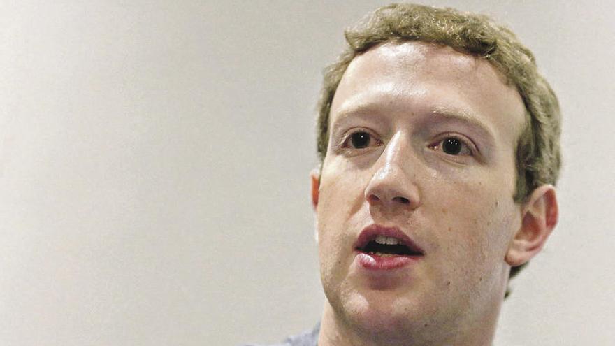 El creador de Facebook, Mark Zuckerberg.