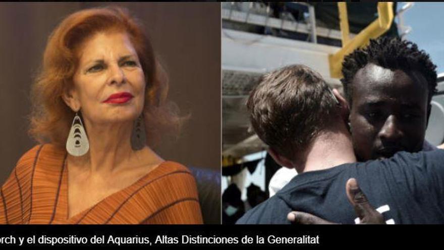 Premios a Alborch y al «Aquarius»