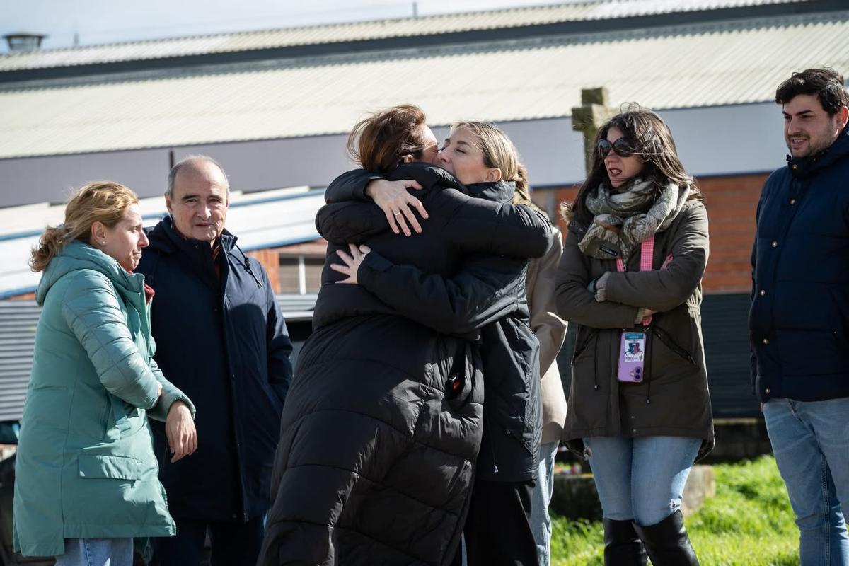 Fotogalería | María Guardiola visita las zonas afectadas por las inundaciones en Coria