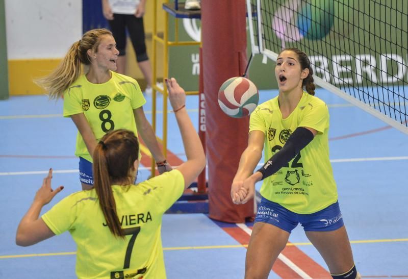 03/11/2018 LAS PALMAS DE GRAN CANARIA. Voley femenino, IBSA CV CCO 7 Palmas - Feel Volley Alcobendas FOTO: J. PÉREZ CURBELO  | 03/11/2018 | Fotógrafo: José Pérez Curbelo