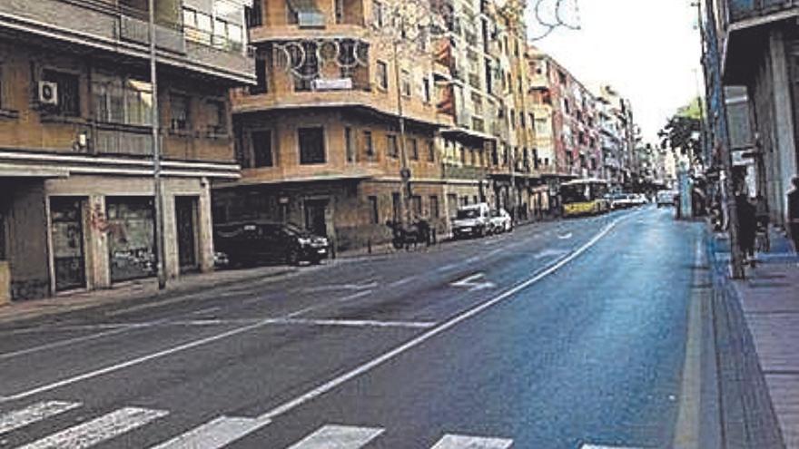 La calle Juan de la Cierva de Murcia será semipeatonal