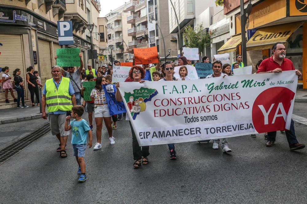 Manifestación CEIP Amanecer