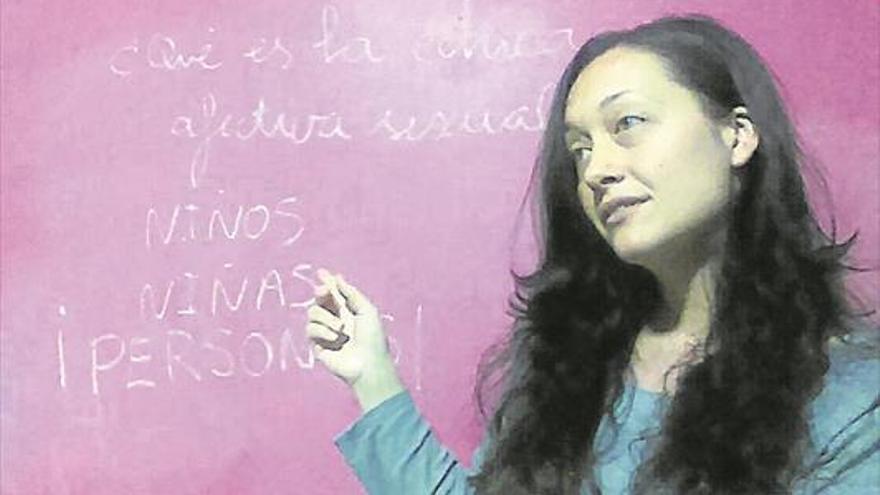 Luz Caro Díaz, premiada por un proyecto de educación afectiva sexual