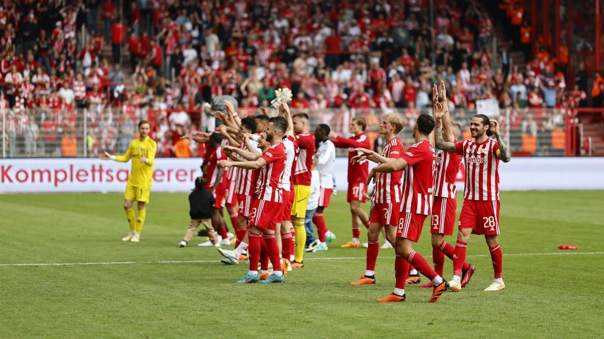 El Union Berlín, festejando esta temporada